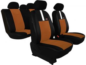 Fundas de asiento universales GT8 marrón