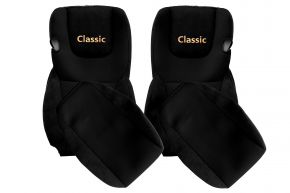 Fundas de asiento a medida CLASSIC para DAF XF 106 (01.2014-09.2021) - negras