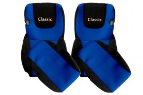 Fundas de asiento a medida CLASSIC para DAF XF 106 (01.2014-09.2021) - azules
