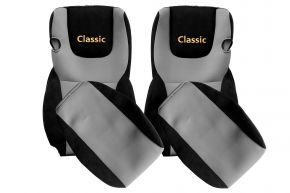 Fundas de asiento a medida CLASSIC para DAF XF 106 (01.2014-09.2021) - grises