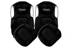 Fundas de asiento a medida CLASSIC para FORD F-MAX (desde 10.2018) - negras
