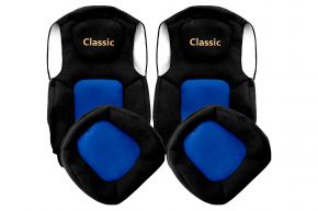Fundas de asiento a medida CLASSIC para FORD F-MAX (desde 10.2018) - azules