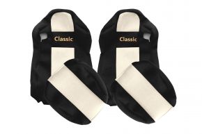 Fundas de asiento a medida CLASSIC para IVECO STRALIS S-WAY (03.2019-12.2023) - beige claro