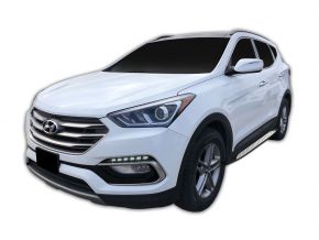 Barras de paso lateral para Hyundai Santa Fe 2018-up