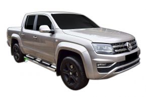 Marcos laterales de acero inoxidable para Volkswagen Amarok 2010-2016, 2016-up