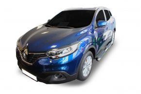 Marcos laterales de acero inoxidable para Renault Kadjar 2015-2019 4" oval