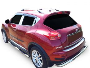 Marcos laterales de acero inoxidable para Nissan Juke 2010-2014 / 2014-2019