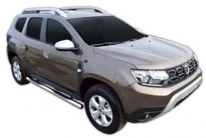 Marcos laterales de acero inoxidable para Dacia Duster 2 2018-up