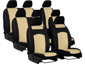 Fundas de asiento a medida de Piel STANDARD FIAT SCUDO II 8p. (2007-2016)