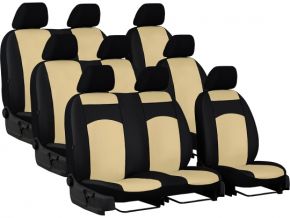 Fundas de asiento a medida de Piel Standard FORD TRANSIT VII 9p. (2013-2020)