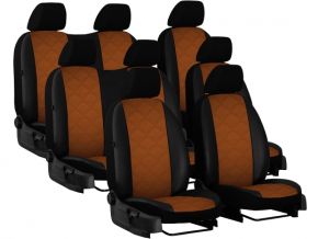 Fundas de asiento a medida Piel con impresión CITROEN JUMPY III 8p. (2017-2020)