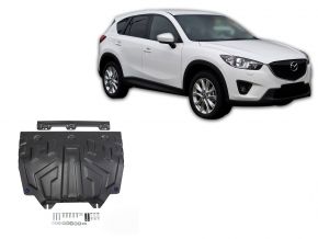 Protectores  de motor y caja de cambios Mazda CX-5 2,0; 2,5; 2,2D 2011-2017