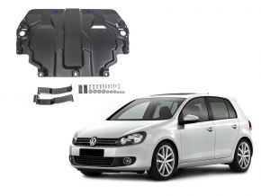 Protectores  de motor y caja de cambios Volkswagen  Golf VI se adapta todos motores 2009-2013