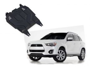 Protectores  de motor y caja de cambios Mitsubishi ASX 1,6; 1,8; 2,0 2010-2018