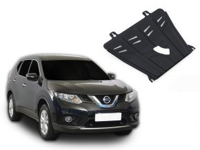 Protectores  de motor y caja de cambios Nissan X-Trail T32 2,0; 2,5 2015