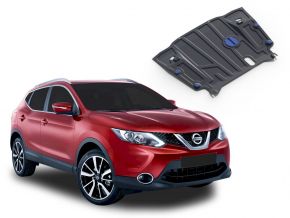 Protectores  de motor y caja de cambios Nissan Qashqai CVT 2,0; 1,2; 1,6D 2014-2019