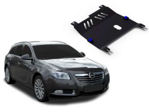 Protectores  de motor y caja de cambios Opel Insignia 2WD 1,6; 2WD 1,8; 2WD 2,0 only! 2009-2016