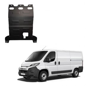 Protección de acero para motor, caja de cambios y radiador para Citroen Jumper apto para todas las motorizaciones 2024-