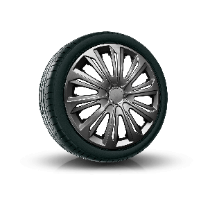 Tapacubos para MERCEDES 16", STRONG GRAFFITE LACADO 4 pzs