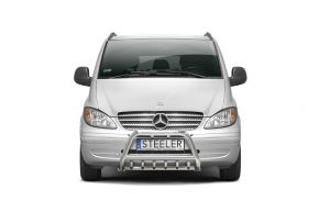 Bullbar delanteros Steeler para MERCEDES VITO 2003-2010 Modelo G