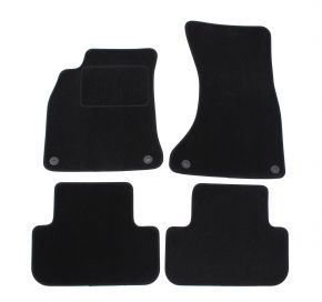 Alfombrillas de coche a medida de moqueta para Audi A4 B8 2009-2015 (4 piezas)