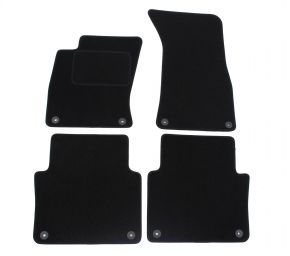 Alfombrillas de coche a medida de moqueta para Audi A8 2002-2010 (4 piezas)