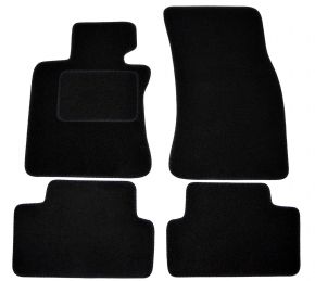 Alfombrillas de coche a medida de moqueta para BMW 6 Serie 2004-2010 4pcs E63