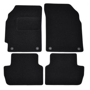 Alfombrillas de coche a medida de moqueta para Chevrolet Spark 2009-2015 (4 piezas)