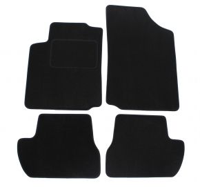 Alfombrillas de coche a medida de moqueta para Citroen C2 2003-2009 (4 piezas)