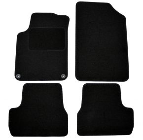 Alfombrillas de coche a medida de moqueta para Citroen DS3 2009-2015 (4 piezas)
