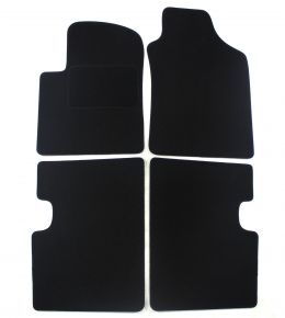 Alfombrillas de coche a medida de moqueta para Fiat 500 2007-2015 (4 piezas)