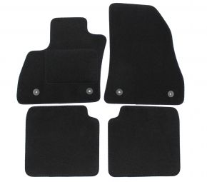 Alfombrillas de coche a medida de moqueta para Fiat 500L 2012-2022 (4 piezas)