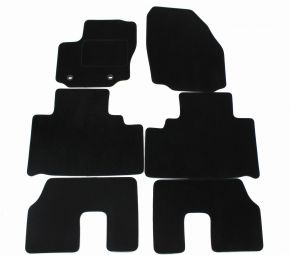 Alfombrillas de coche a medida de moqueta para Ford Galaxy 2007-2010 5m (5 plazas) (6 piezas)