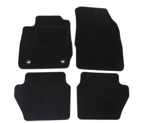 Alfombrillas de coche a medida de moqueta para Ford Fiesta 2008-2017 (4 piezas)