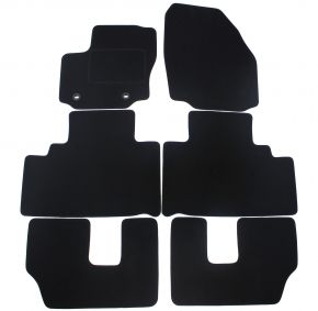 Alfombrillas de coche a medida de moqueta para Ford Galaxy MK3 2006-2015 (6 piezas)