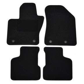 Alfombrillas de coche a medida de moqueta para Jeep Compass 2016-2025 (4 piezas)