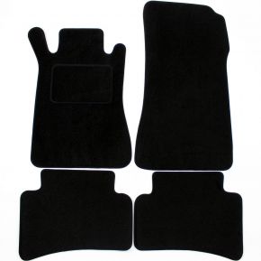 Alfombrillas de coche a medida de moqueta para Mercedes C-Class W203 2000-2007 (4 piezas)