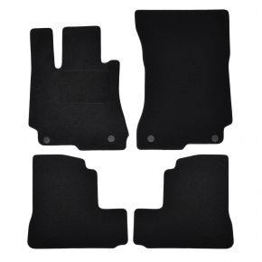 Alfombrillas de coche a medida de moqueta para Mercedes S-Class W221 2005-2013 (4 piezas)