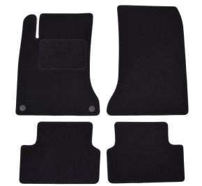 Alfombrillas de coche a medida de moqueta para Mercedes CLA C117 2013-2019 (4 piezas)