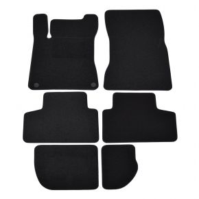 Alfombrillas de coche a medida de moqueta para Mercedes GLB X247 2020- (7 plazas) (6 piezas)