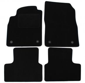 Alfombrillas de coche a medida de moqueta para Opel Astra J 2010-2015 (4 piezas)