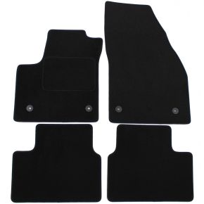 Alfombrillas de coche a medida de moqueta para Opel Meriva B 2010-2017 (4 piezas)