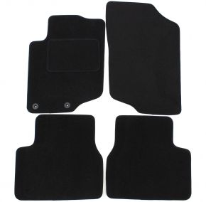 Alfombrillas de coche a medida de moqueta para Peugeot 207 2006-2012 (4 piezas)