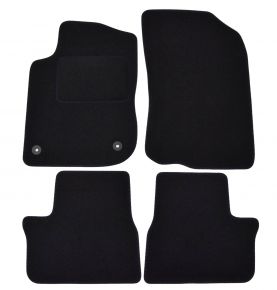 Alfombrillas de coche a medida de moqueta para Peugeot 208 2012-2019 (4 piezas)