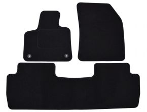 Alfombrillas de coche a medida de moqueta para Peugeot 5008 2017-2024 (3 piezas)