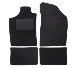 Alfombrillas de coche a medida de moqueta para Renault Clio I 1990-1998 (4 piezas)