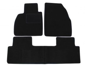 Alfombrillas de coche a medida de moqueta para Renault Scenic II 2009-2016 (3 piezas)