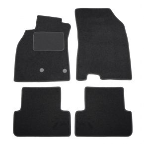 Alfombrillas de coche a medida de moqueta para Renault Megane III Grandtourer 2008-2015 (4 piezas)