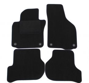 Alfombrillas de coche a medida de moqueta para Volkswagen Jetta 2005-2010 (4 piezas)