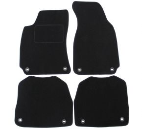 Alfombrillas de coche a medida de moqueta para Skoda Superb 2002-2008 (4 piezas)